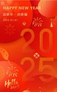 喜迎元旦，巳巳如意！
